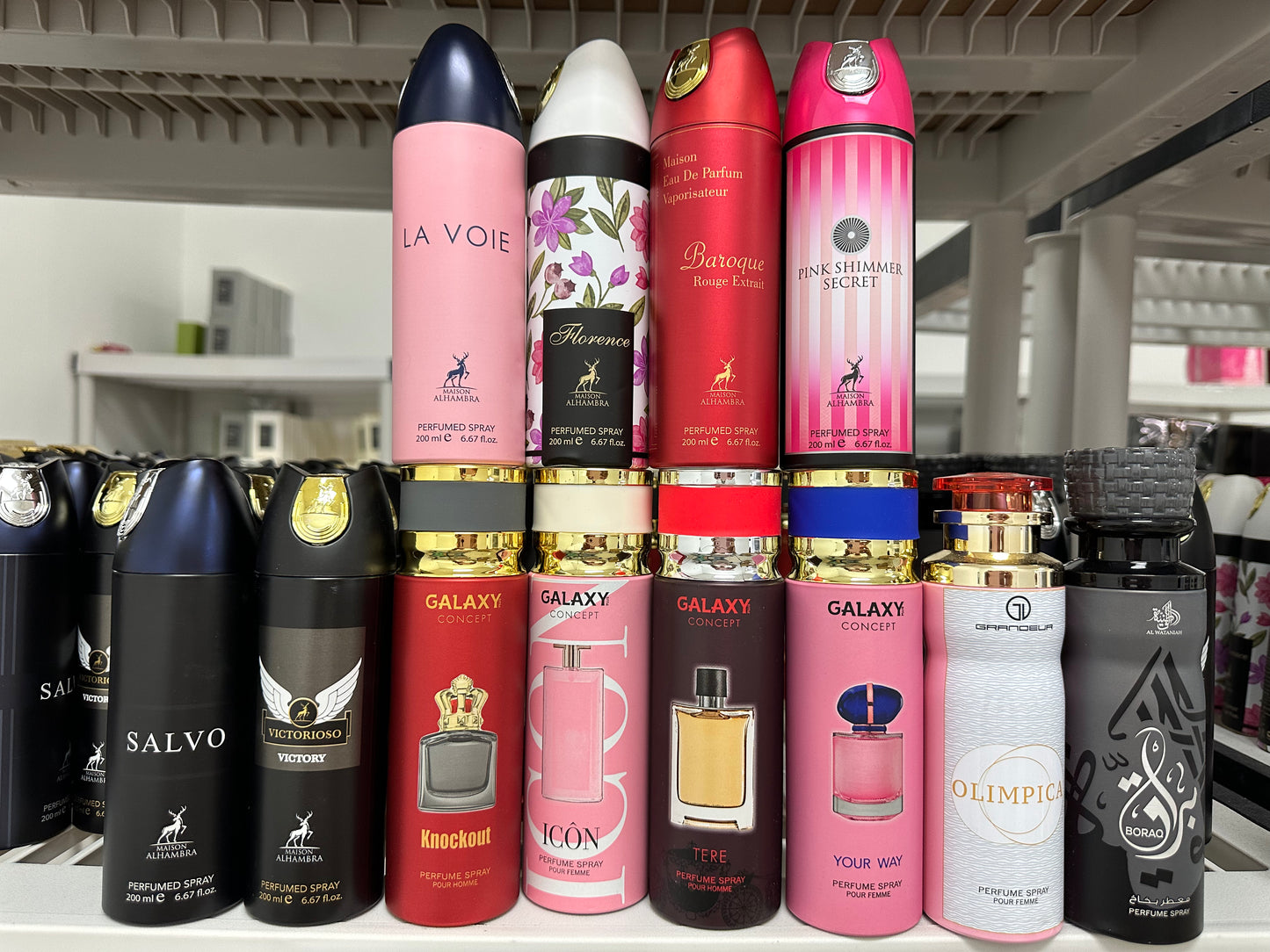 Body spray surtido 12 piezas